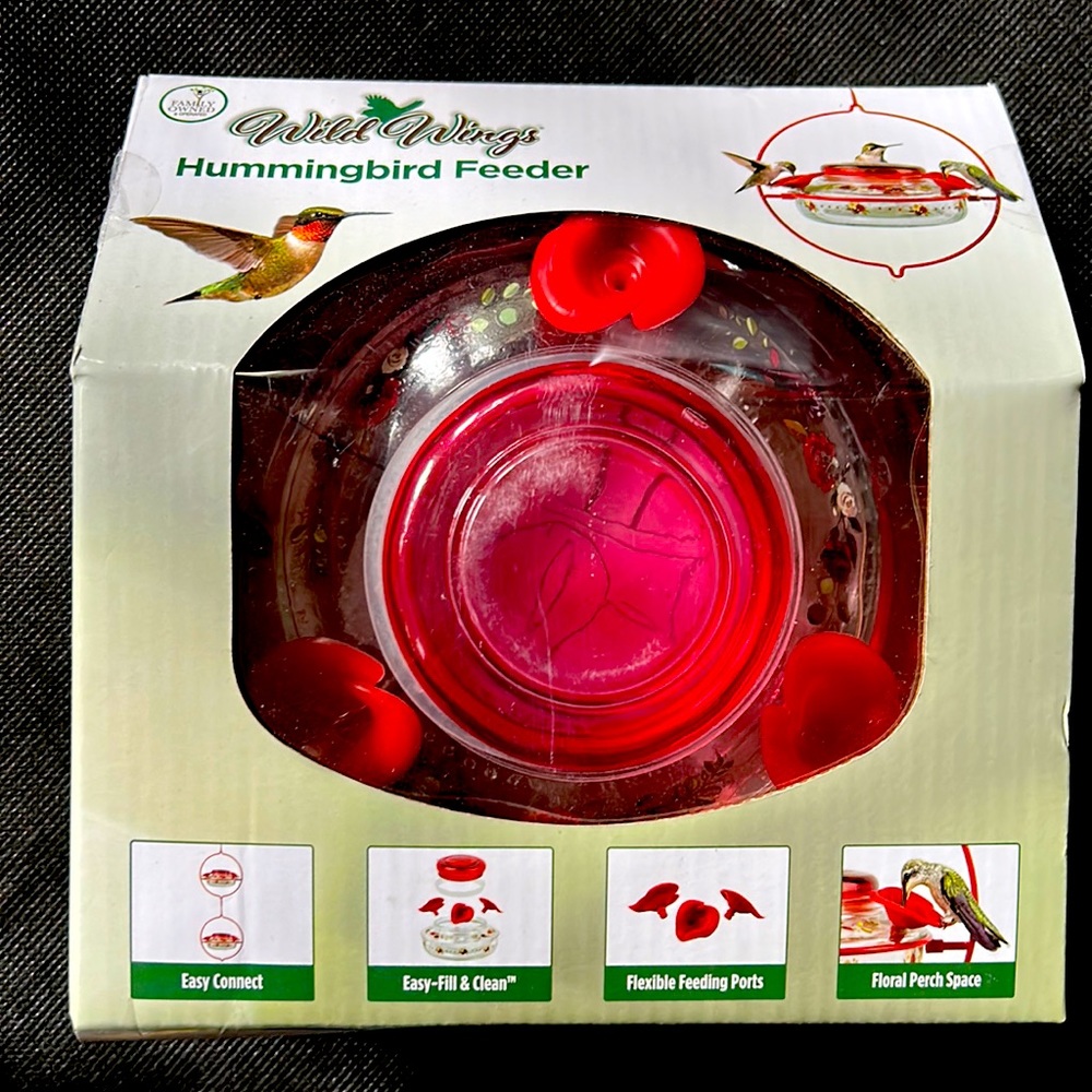 Hummingbird feeder
